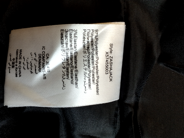 Soaked in Luxury Jakke (G302)
